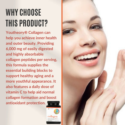 Youtheory, Collagen, 120-290 Tablets - Ultimate Sup Singapore
