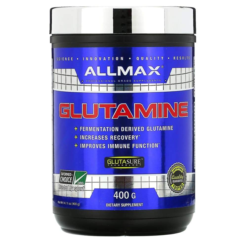 ALLMAX Nutrition, 100% Pure Micronized Glutamine, 400g - Ultimate Sup Singapore