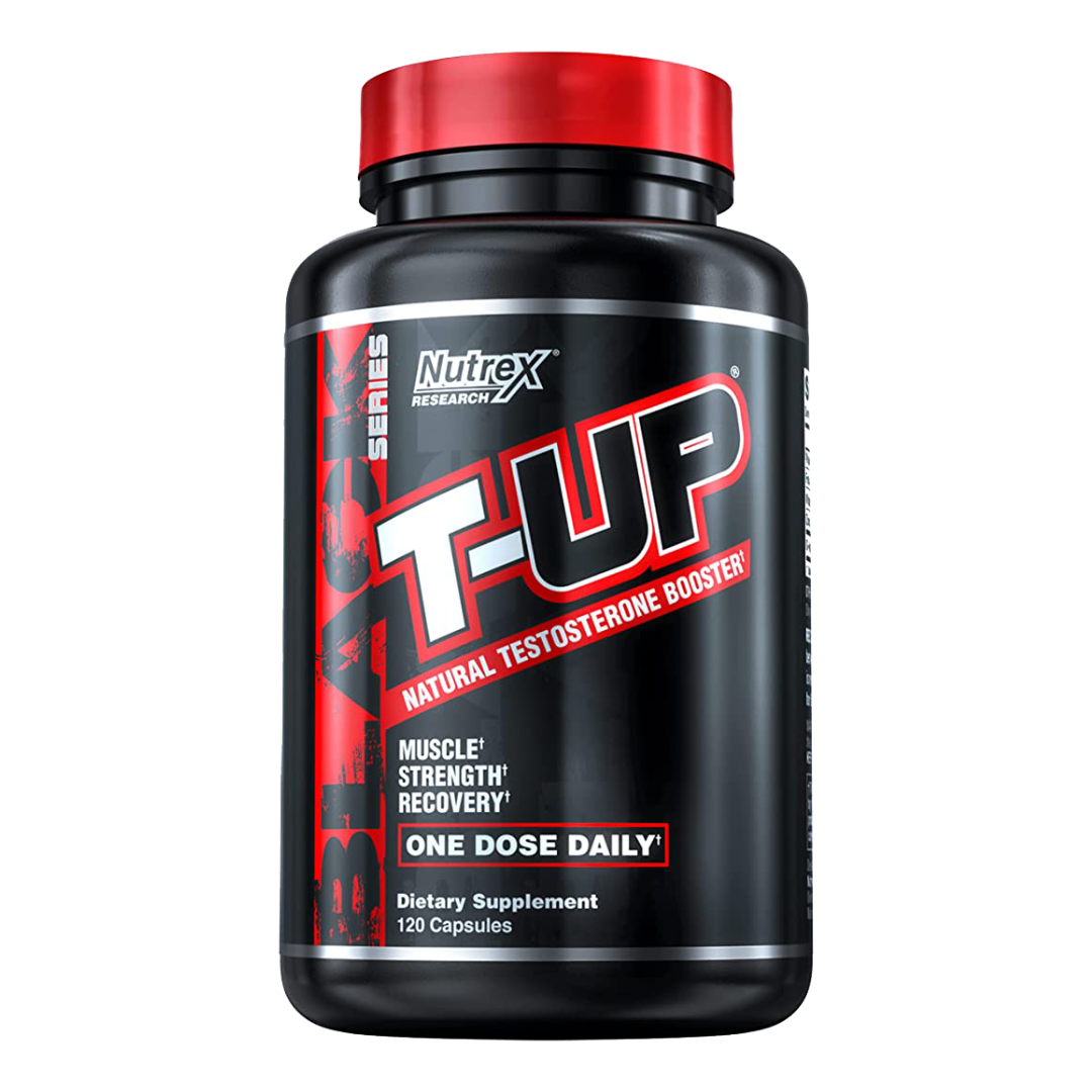 Nutrex T-Up, Raise Total Testosterone Build More Muscle, Supplement, Zinc, B6, B12, 120 Capsules - Ultimate Sup Singapore