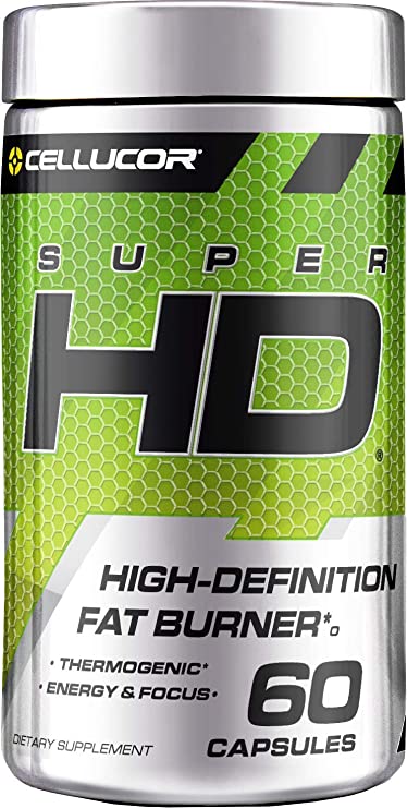 Cellucor Super HD, High-Definition Fat Burner, 60 Caps - Ultimate Sup Singapore