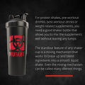 Mutant Deluxe All-In Shaker Cup, Water bottle, 1 Liter - Ultimate Sup Singapore