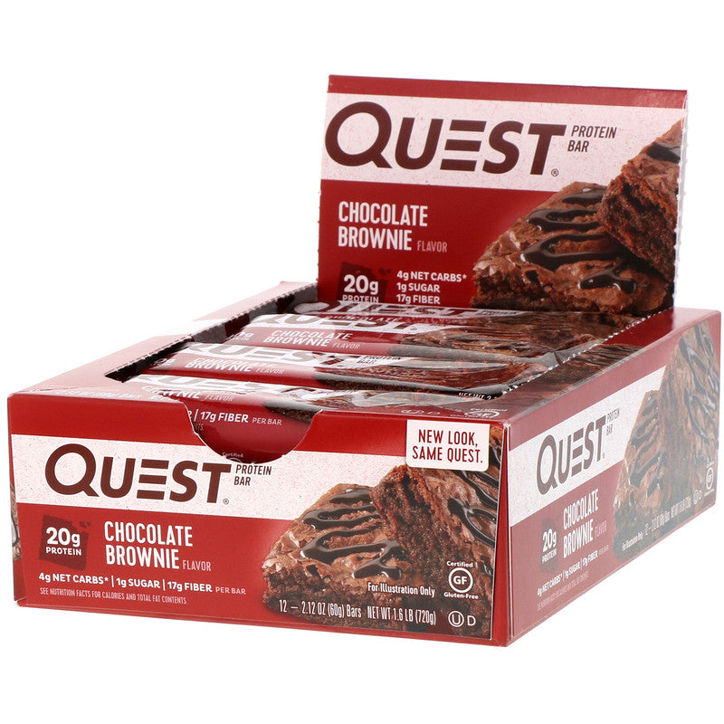 Quest Nutrition, Protein Bar, 12 Bars, 60g Each - Ultimate Sup Singapore