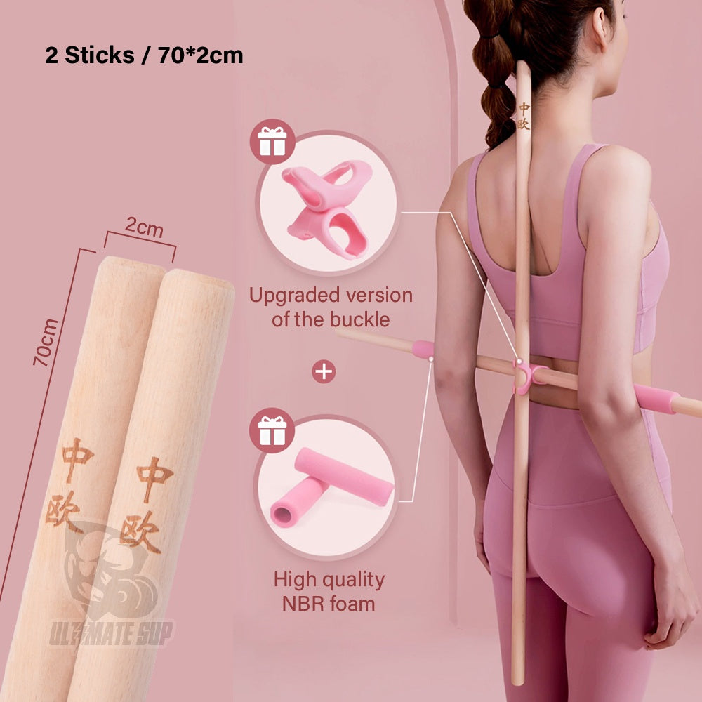 Yoga Stick | Open Back Sticks Figure Cross | Body Stick - Ultimate Sup Singapore