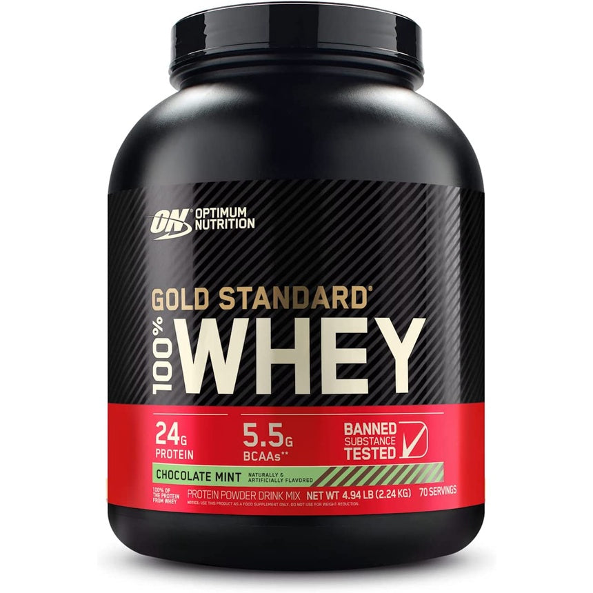 Optimum Nutrition, Gold Standard, 100% Whey, 1lb (454g) / 2lbs (907g) / 5 lbs (2.27 kg) / 10lbs (4.54kg) - Ultimate Sup Singapore