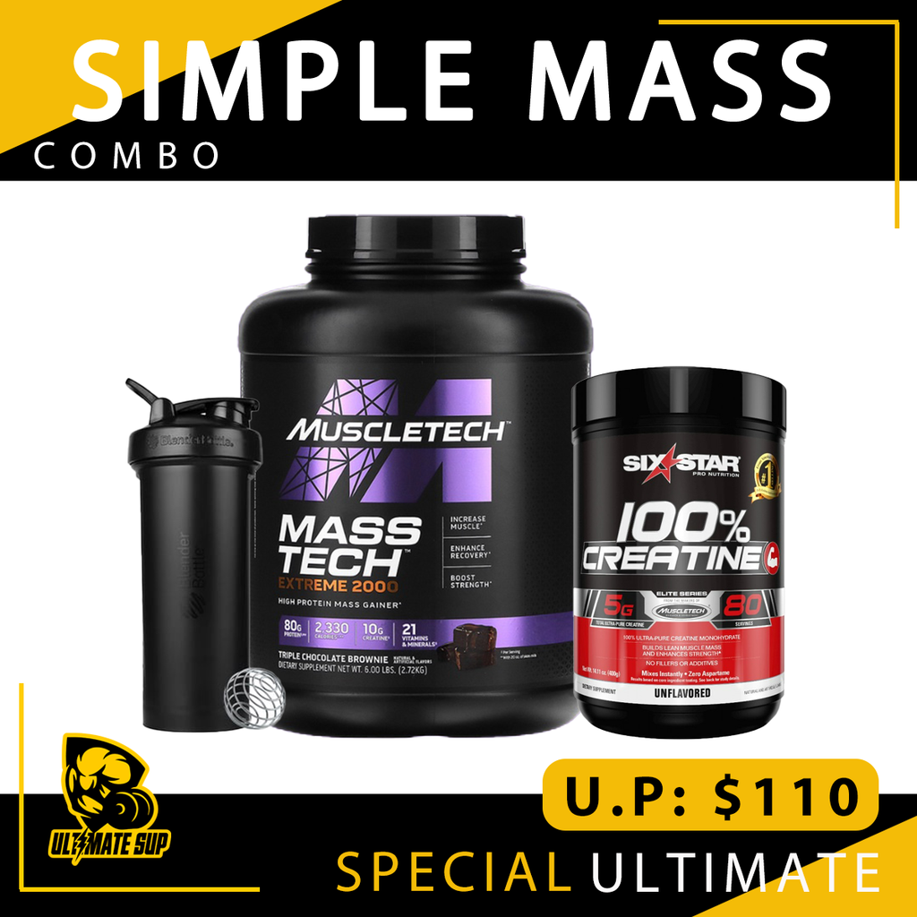 COMBO SIMPLE MASS | Mass Gainer | Mass Builder - Ultimate Sup