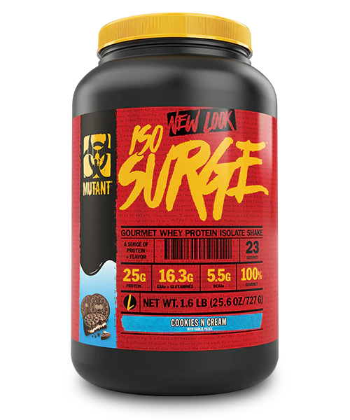 Mutant, ISO Surge, Whey Protein Isolate, 727 g (1.6 lbs) - 2.27 kg (5 lbs) - Ultimate Sup Singapore