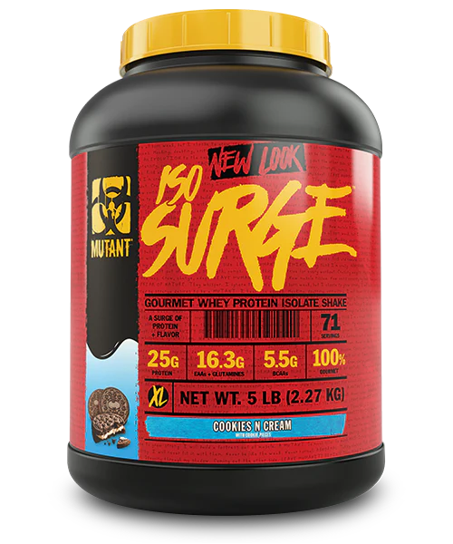 Mutant, ISO Surge, Whey Protein Isolate, 727 g (1.6 lbs) - 2.27 kg (5 lbs) - Ultimate Sup Singapore