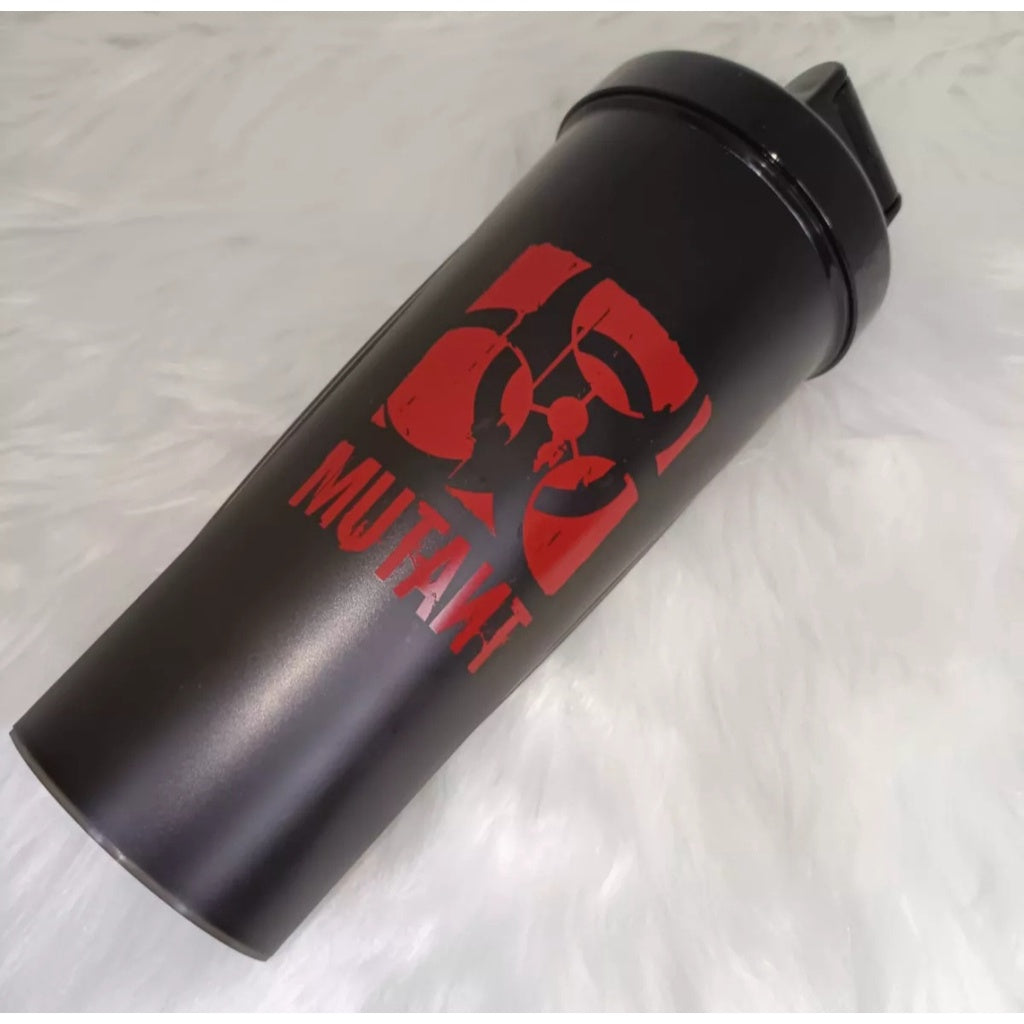 Mutant Mutant Deluxe All-In Shaker Cup, Water bottle, BPA Free, Matte Black, Heavy Duty, 1L/28oz - Ultimate Sup Singapore