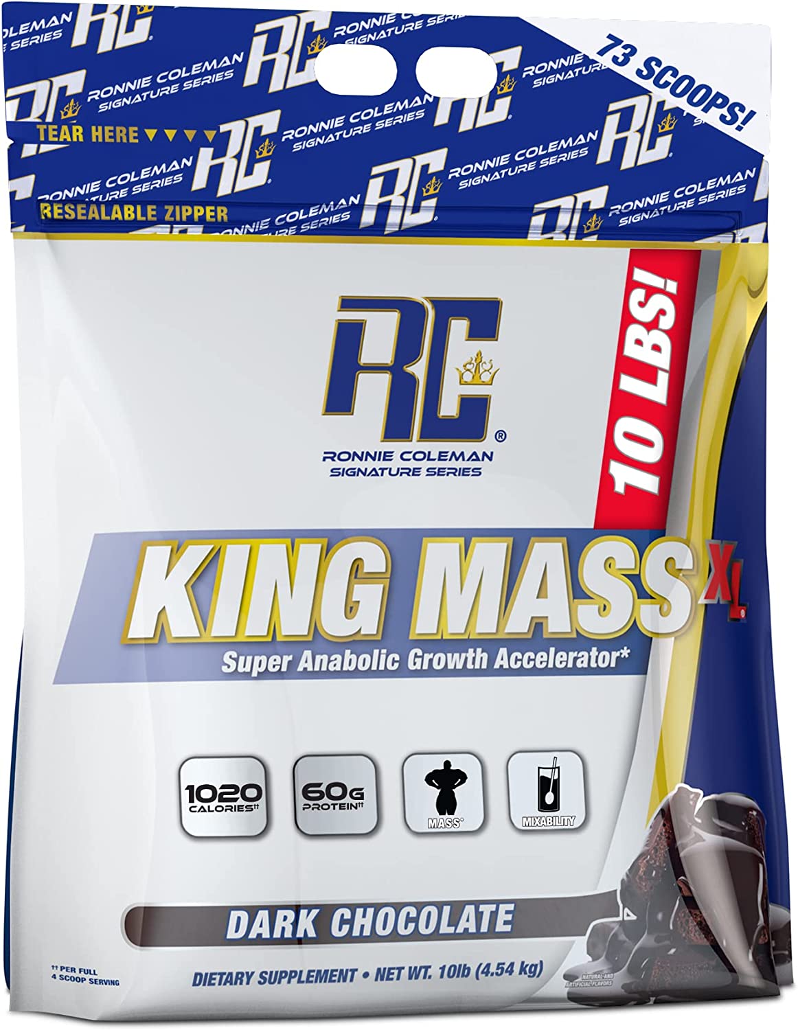 Ronnie Coleman Signature Series King Mass Gainer XL, 6-10lbs - Ultimate Sup Singapore