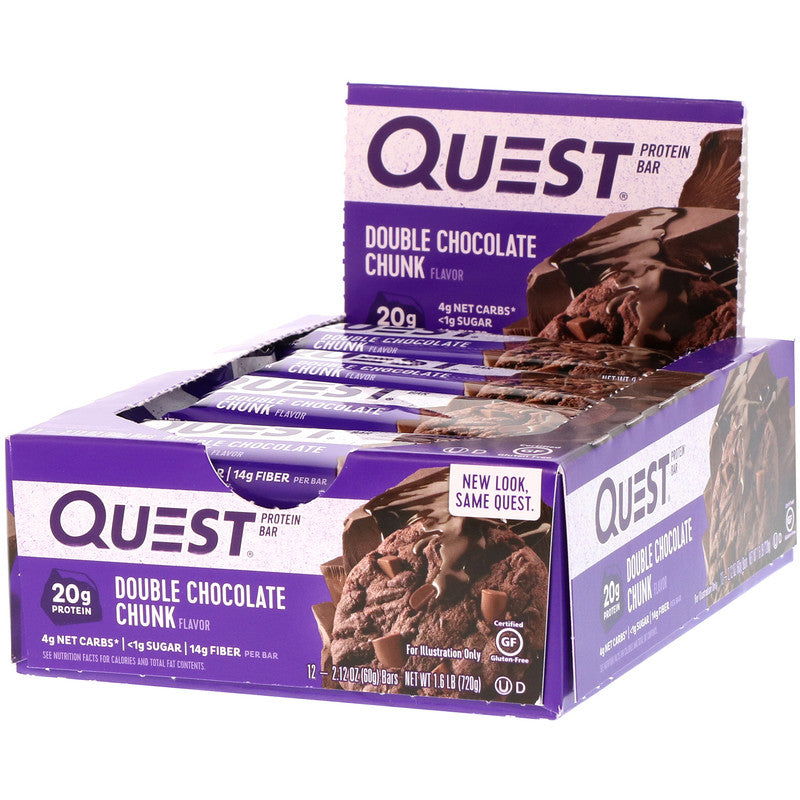 Quest Nutrition, Protein Bar, 12 Bars, 60g Each - Ultimate Sup Singapore