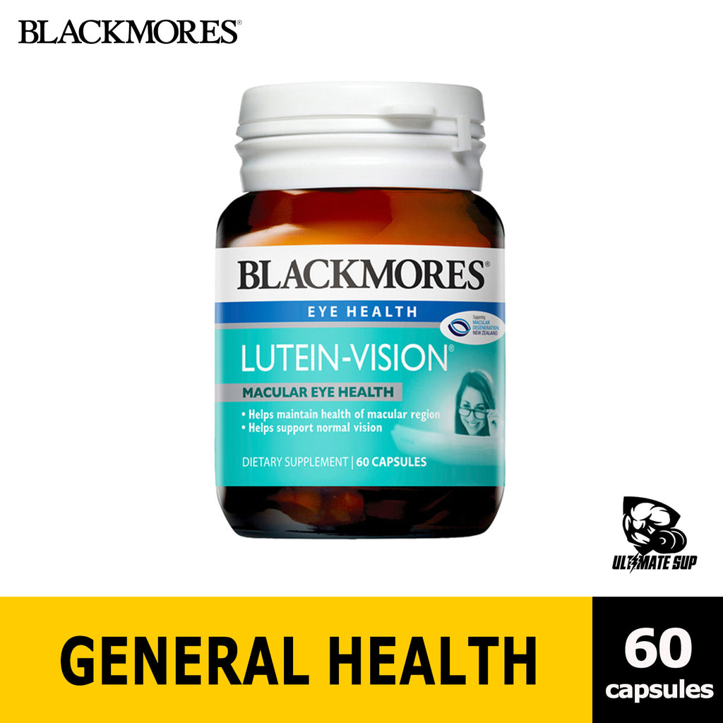 Blackmores Lutein Vision supports eye health 60 capsules - Ultimate Sup