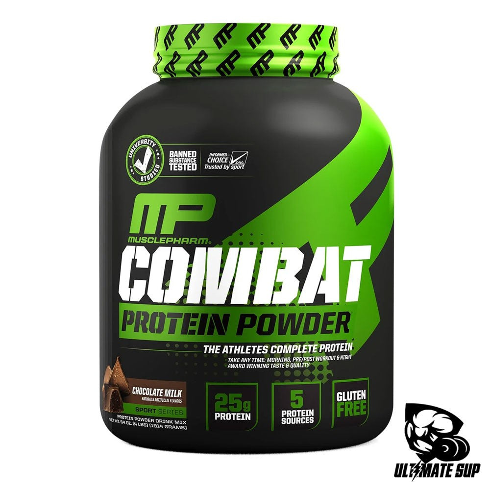 MusclePharm, Combat Protein Powder, 2-4lbs - Ultimate Sup Singapore