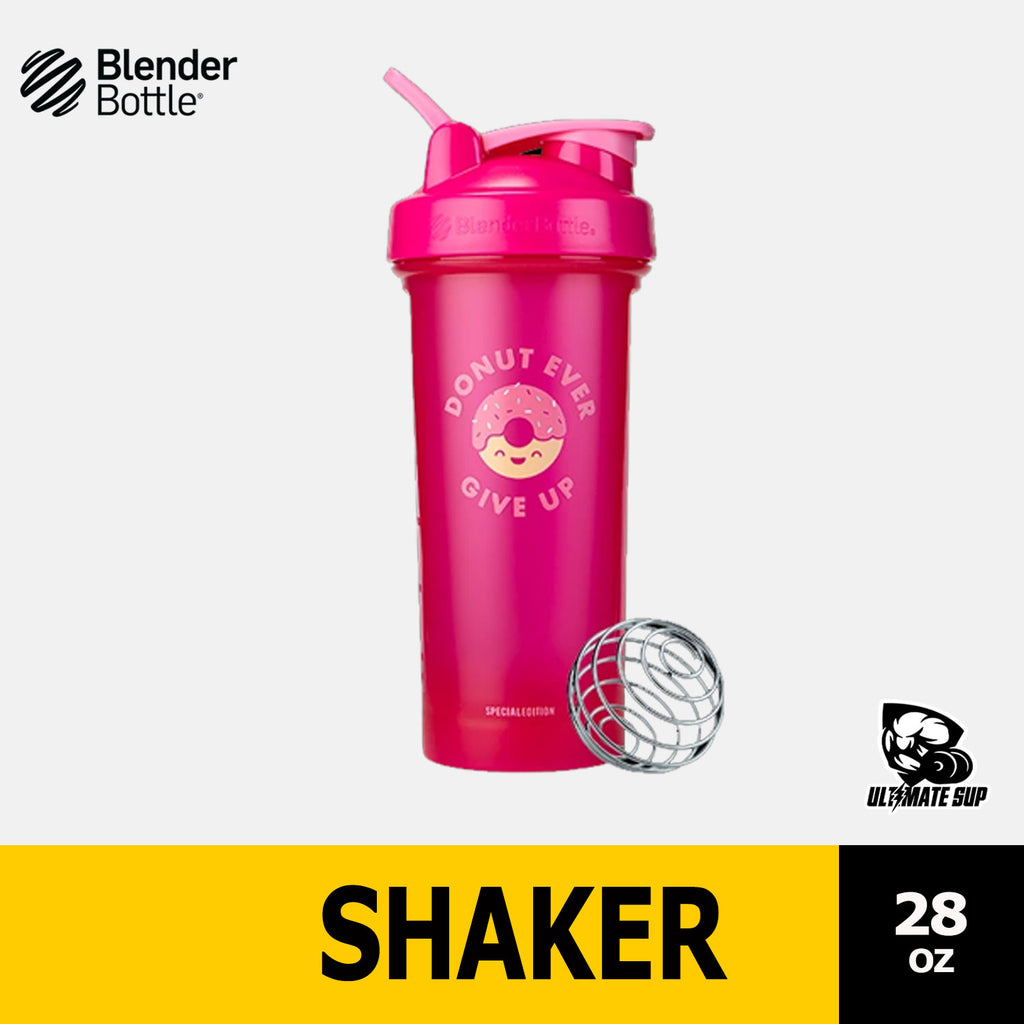  BlenderBottle Just for Fun Classic V2 Shaker Bottle Perfect for Protein  Shakes and Pre Workout, 28-Ounce, Feel the Burn : Health & Household