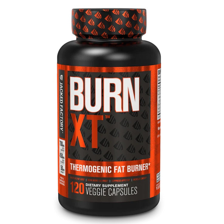 Jacked Factory Burn-XT, Fat Burner, 120 Veggie Capsules - Ultimate Sup Singapore