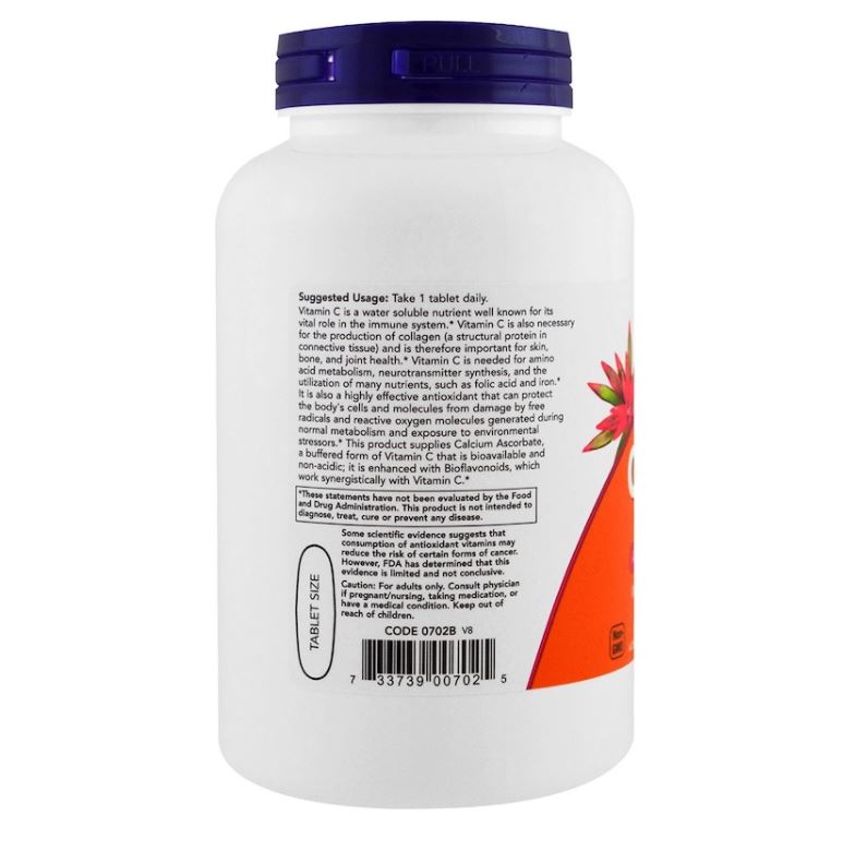 Now Foods | Buffered C-1000 Complex | Vitamin C | 180 Tablets - Ultimate Sup Singapore