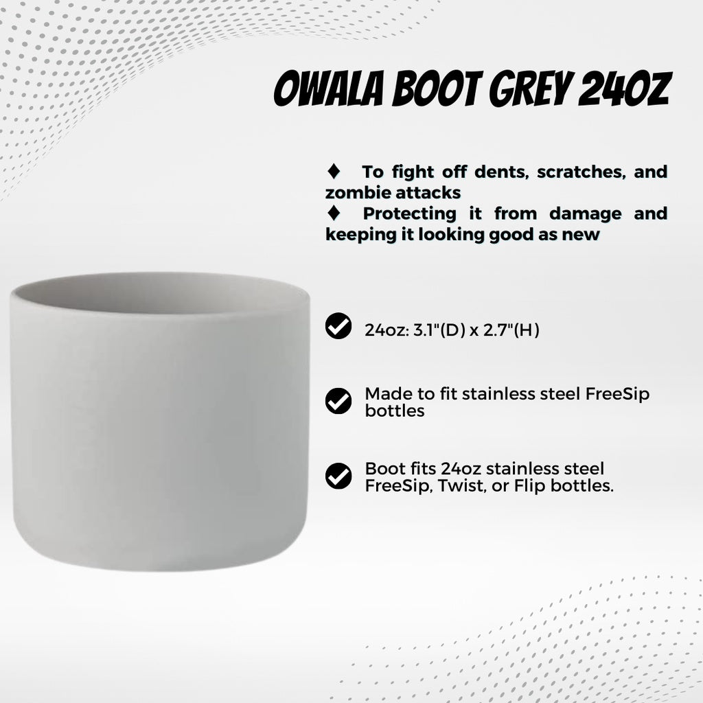 Owala, Bottle Boot, Silicone Case, Stainless Steel Water Bottle for 24-32oz - Ultimate Sup Singapore