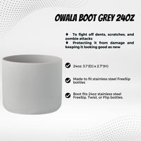 Owala Boot Grey 24oz