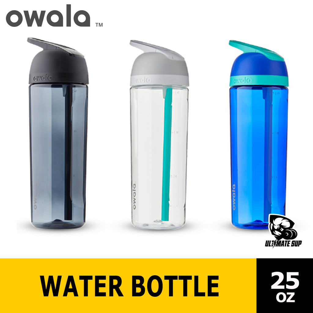 Owala FreeSip Water Bottle Stainless Steel, 24 Oz., Smooshed