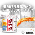 iPrep Advanced Pre Workout Orange- Before