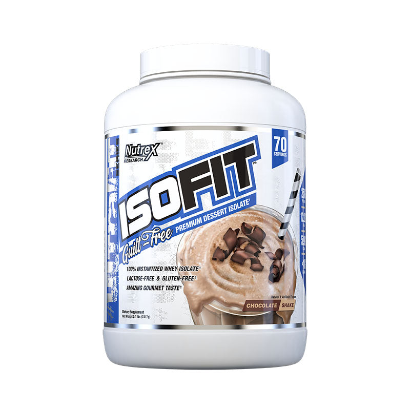 Nutrex Research, IsoFit, Whey Protein Isolate, Protein Powder, 30-70 Servings - Ultimate Sup Singapore