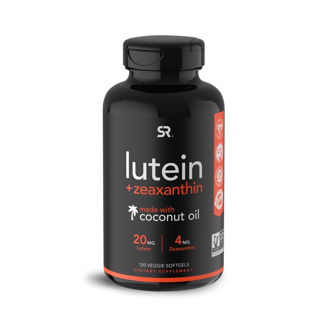 Sports Research, Lutein + Zeaxanthin with Coconut Oil, 120 Veggie Softgels - Ultimate Sup Singapore