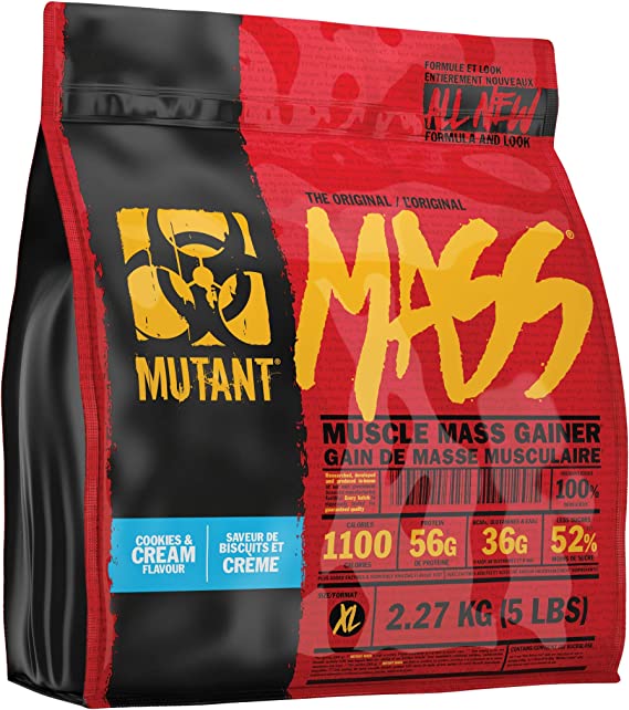 Mutant MASS, Mass Gainer, 2.27 KG (5 LBS) - 2.72 kg (6 LBS) - 6.8 KG (15 LBS) - Ultimate Sup Singapore