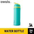 Owala Flip Insulated Stainless Steel Blender Bottle w/ Straw & Locking Lid | 24 oz - Ultimate Sup Singapore