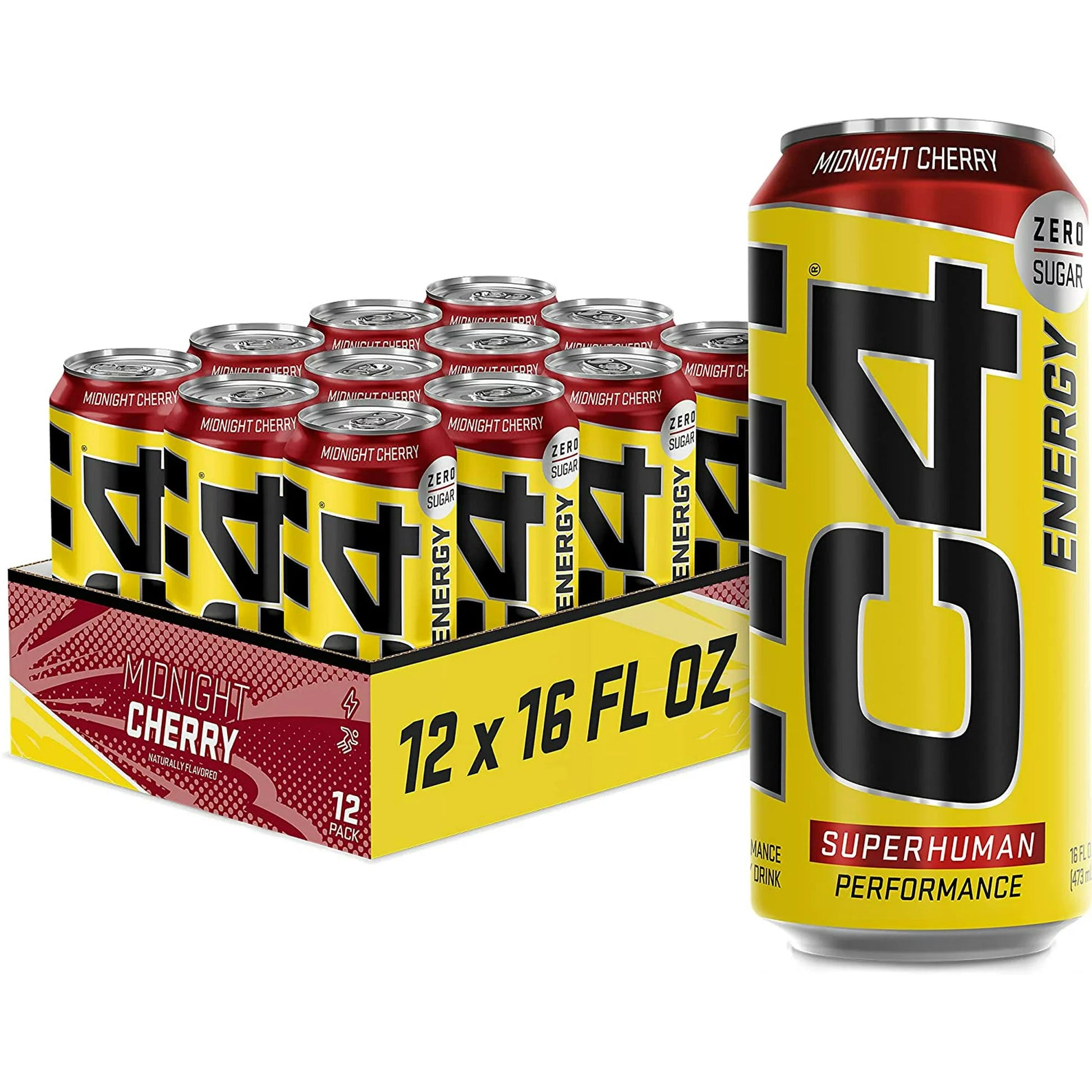 Cellucor C4 Original Energy Drink, Enhance Endurance, Performance and Muscle Support, Hydration, 16oz, 3-12 cans - Ultimate Sup Singapore