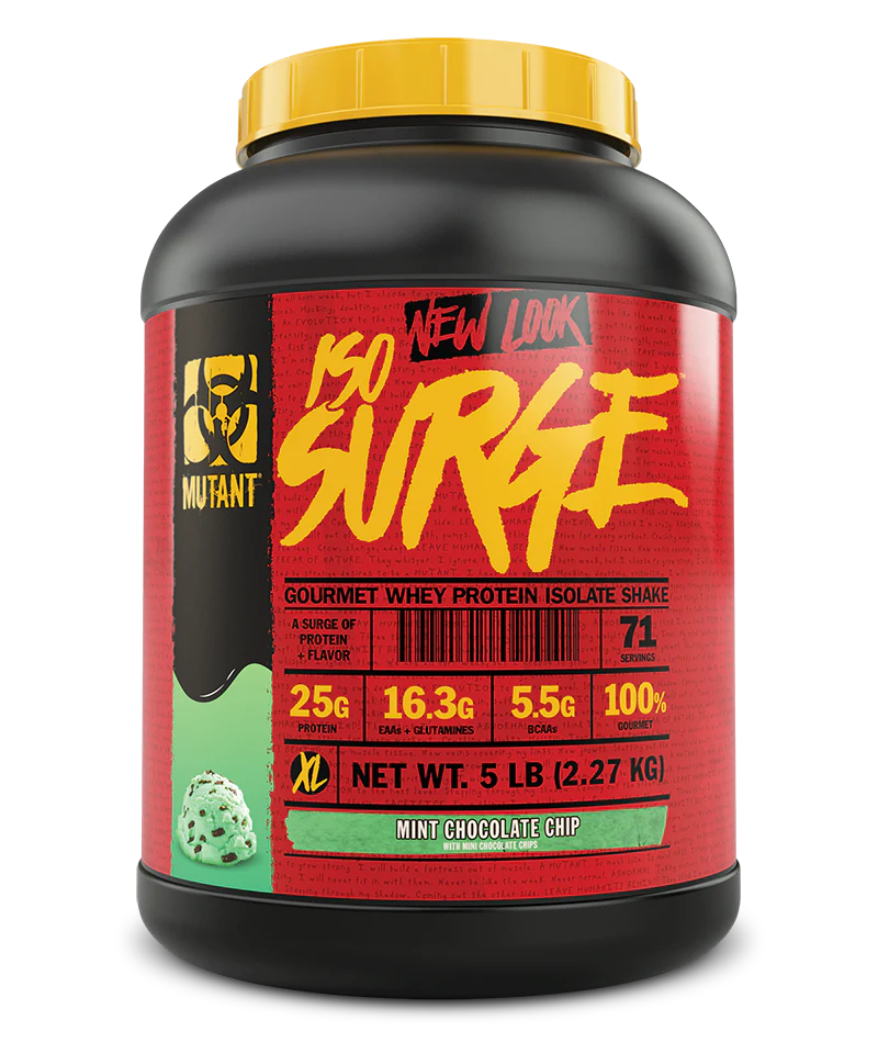 Mutant, ISO Surge, Whey Protein Isolate, 727 g (1.6 lbs) - 2.27 kg (5 lbs) - Ultimate Sup Singapore