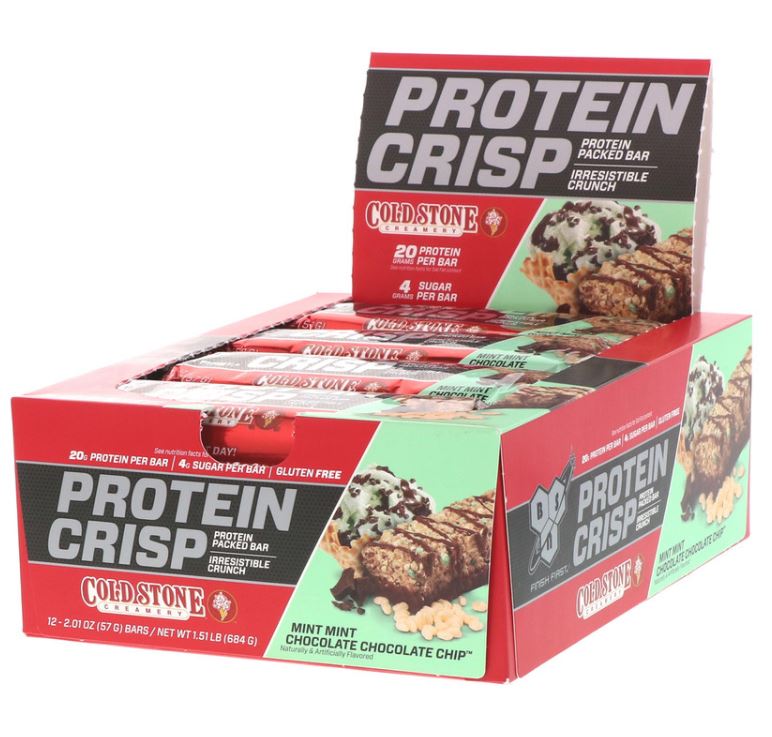 BSN, Protein Crisp, 12 Bars, 57g - Ultimate Sup Singapore