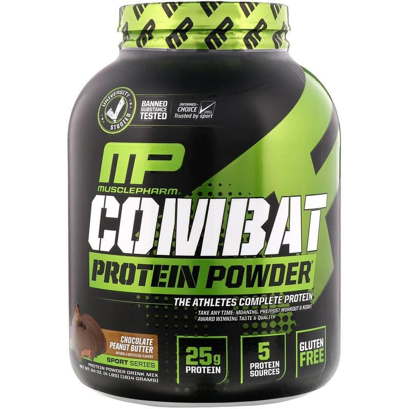 MusclePharm, Combat Protein Powder, 2-4lbs - Ultimate Sup Singapore