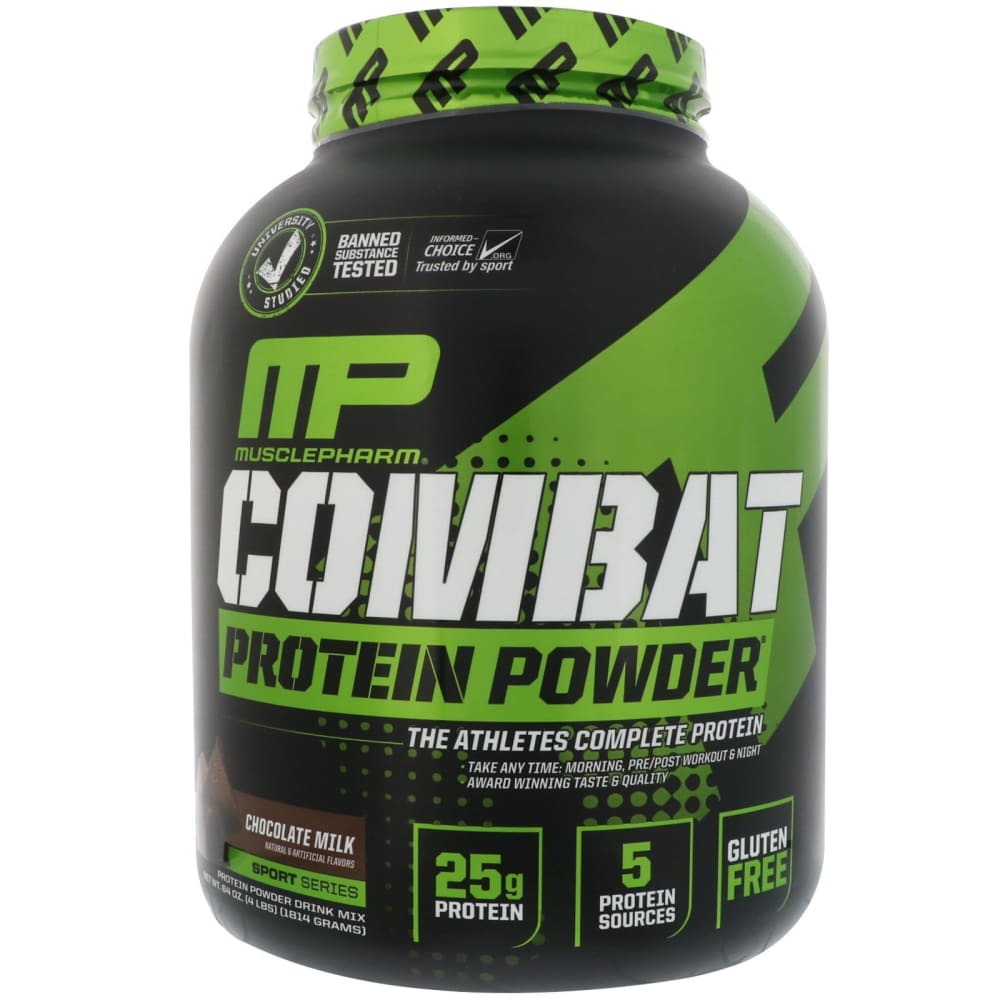 MusclePharm, Combat Protein Powder, 2-4lbs - Ultimate Sup Singapore