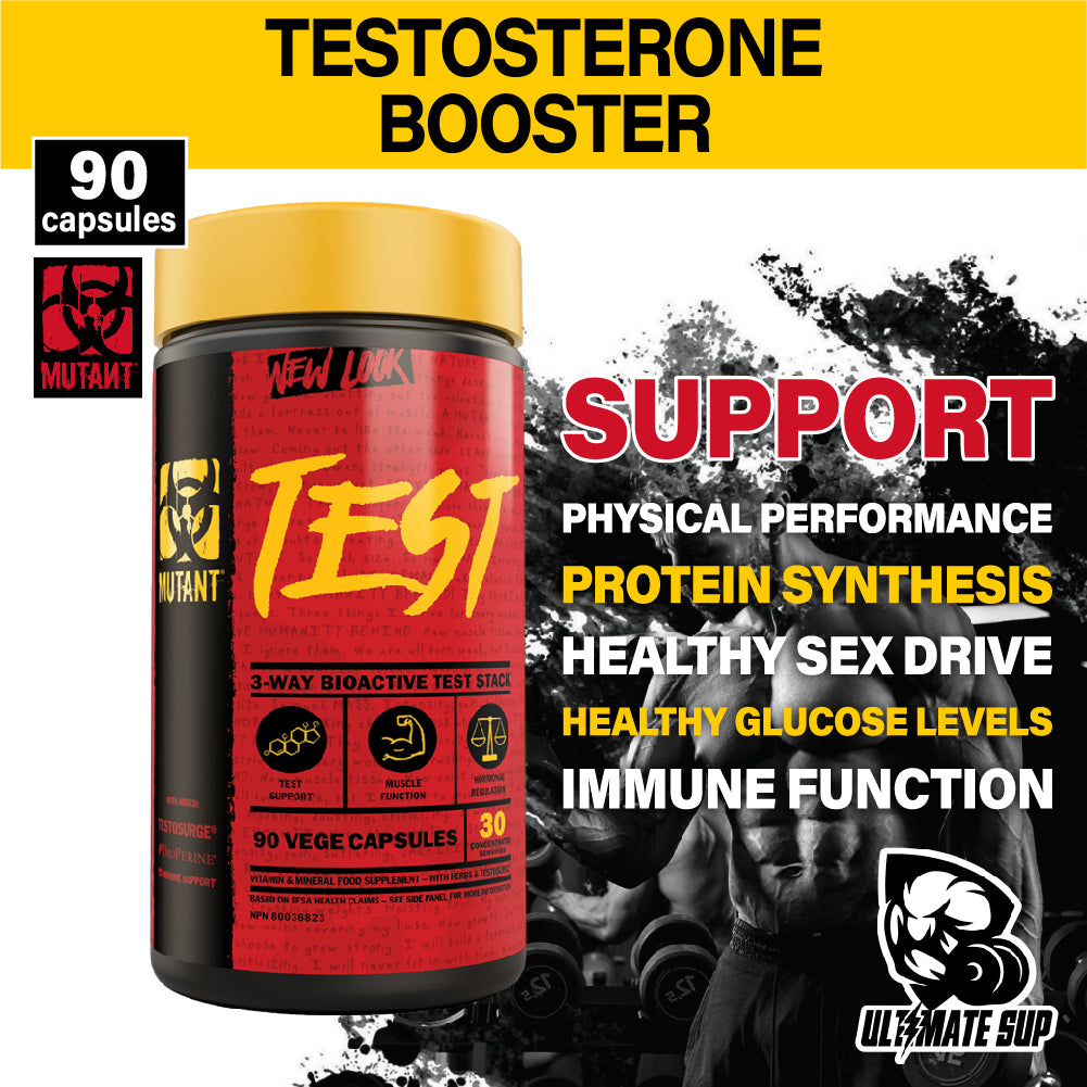 Mutant TEST, Testosterone Booster,THUMBNAIL