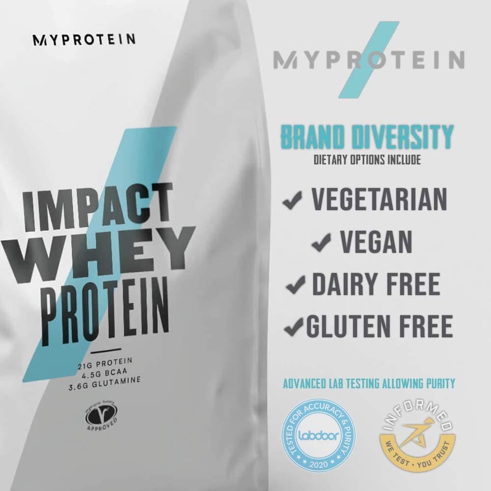 Myprotein Impact Whey Protein, Whey Protein Powder 2.5kg - Ultimate Sup Singapore