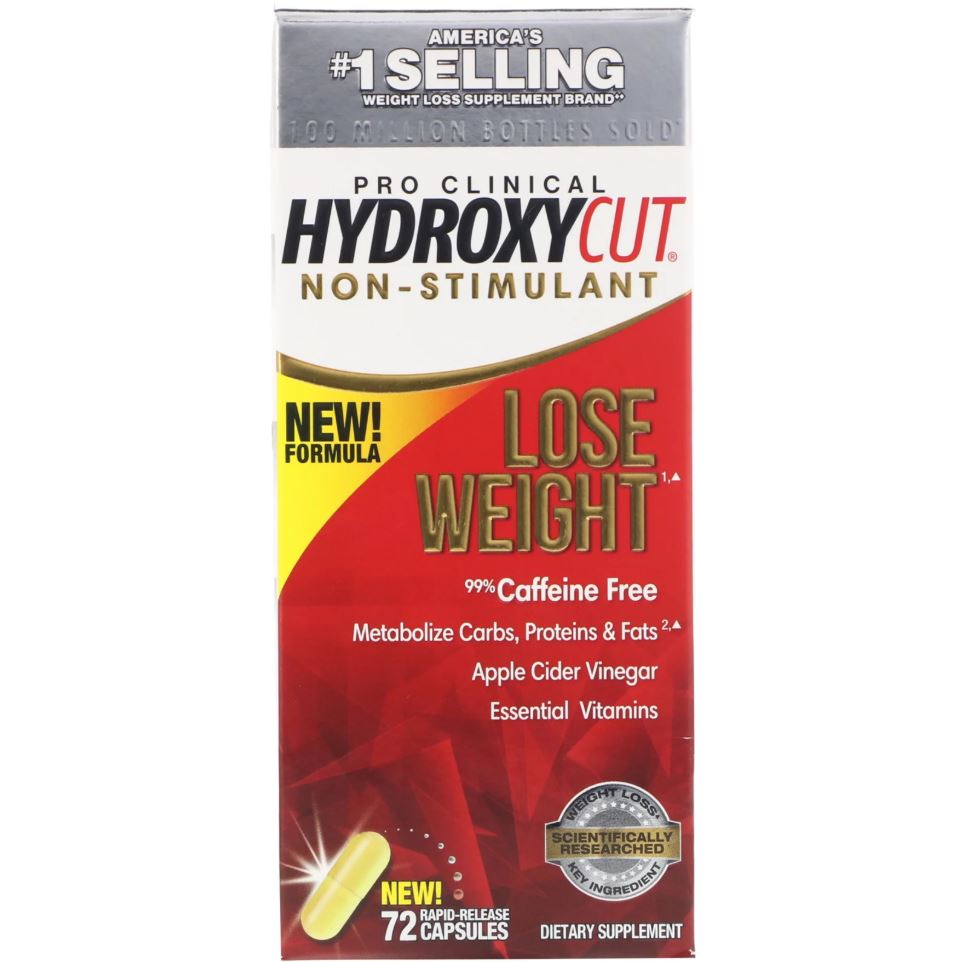 Hydroxycut, Pro Clinical Hydroxycut, 72 capsules - Ultimate Sup Singapore