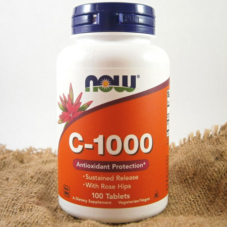 NOW Foods, Vitamin C 1000 with Rose Hips - Ultimate Sup Singapore