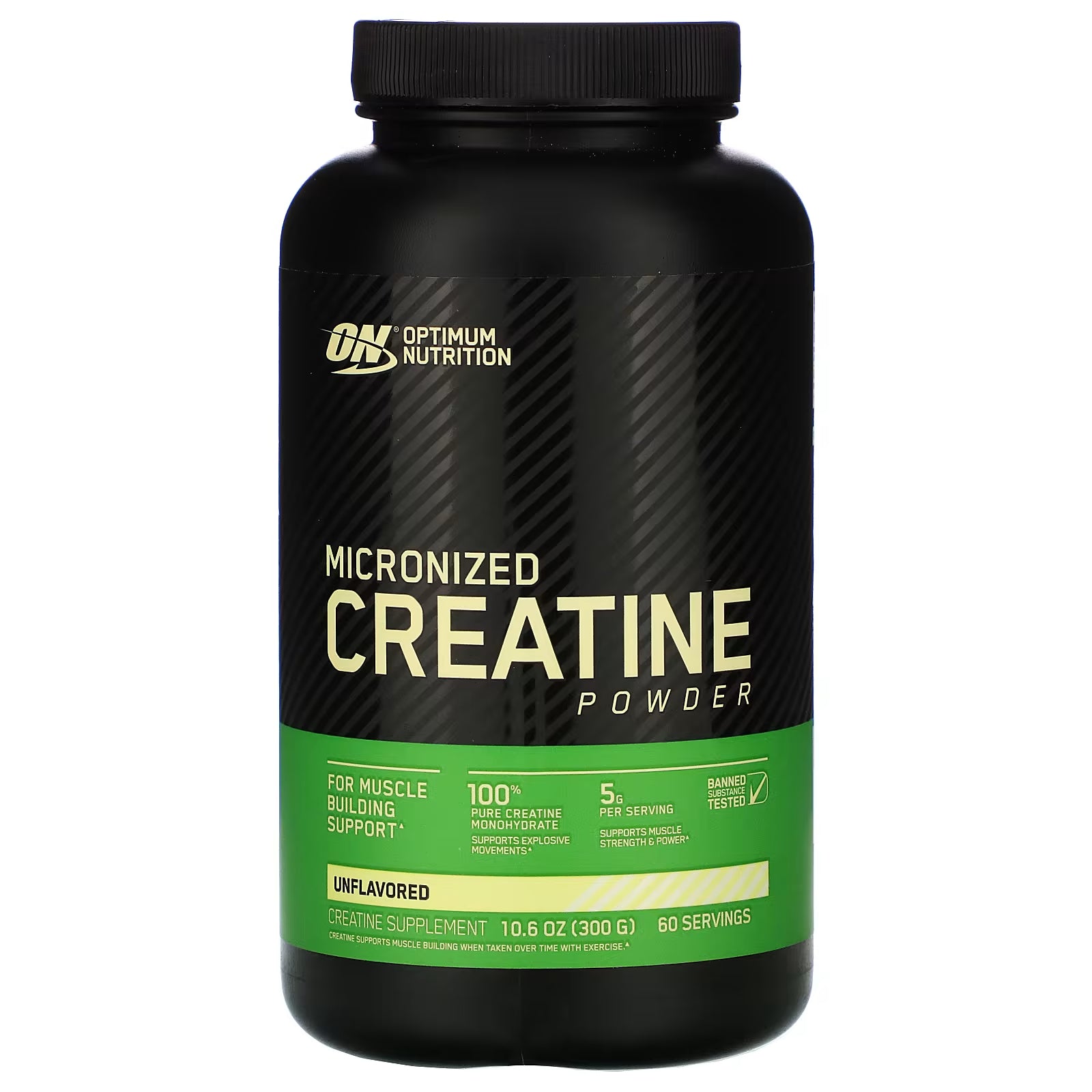 Optimum Nutrition, Micronized Creatine Powder, 300-1200g - Ultimate Sup Singapore