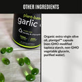 Sports Research Garlic Oil w Parsley & Chlorophyll, Plant Based, Gluten Free, Vegan, 150 Veggie Softgels - Ultimate Sup Singapore