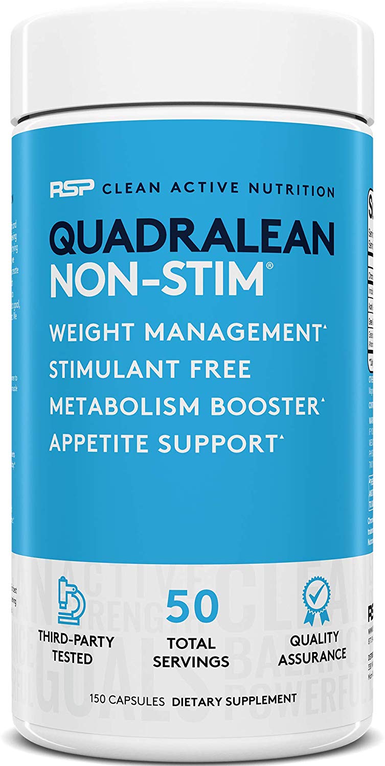 RSP Nutrition, QuadraLean, Stimulant Free, 150 Capsules - Ultimate Sup Singapore