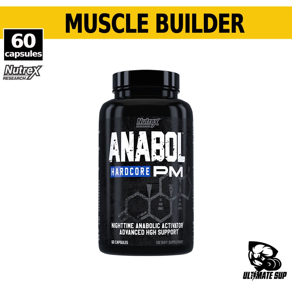 Nutrex Anabol Hardcore PM 60 Capsules - Ultimate Sup Singapore