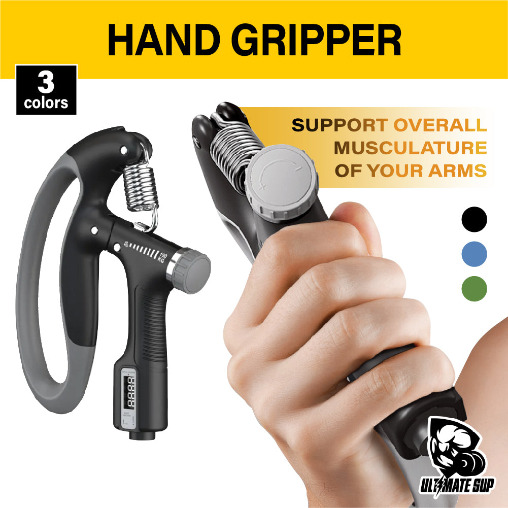 Ultimate Sup, Hand Grip, Hand Grip Strengthener, Hand Exercise, Finger Exercise, Finger Stretcher, Finger Gripper