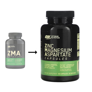 Optimum Nutrition ZMA With Vitamins & Minerals, Zinc, Magnesium For Post Workout Recovery, 180 Capsules - Ultimate Sup Singapore