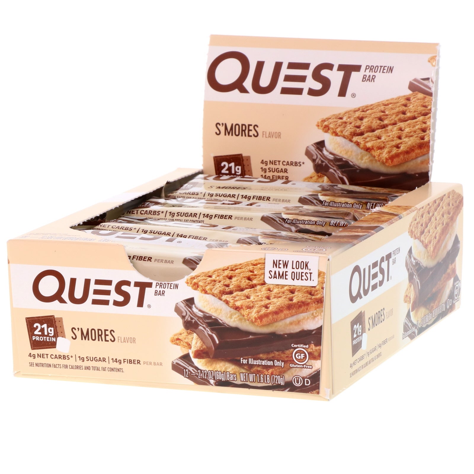 Quest Nutrition, Protein Bar, 12 Bars, 60g Each - Ultimate Sup Singapore