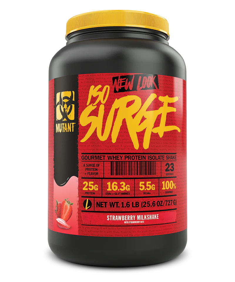 Mutant, ISO Surge, Whey Protein Isolate, 727 g (1.6 lbs) - 2.27 kg (5 lbs) - Ultimate Sup Singapore