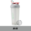 Blender Bottle, Protein Shaker, Water Bottle, Classic With Loop Version 2, 20oz - Ultimate Sup Singapore