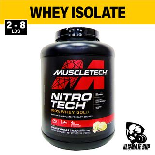 MuscleTech, Nitro Tech Whey Gold, 2-8lbs - Ultimate Sup Singapore