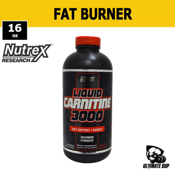 Nutrex Research Liquid Carnitine 3000, 16 fl oz 473ml - Ultimate Sup Singapore