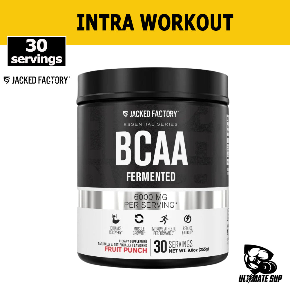 Jacked Factory, BCAA Fermented, 30 Servings - Ultimate Sup Singapore