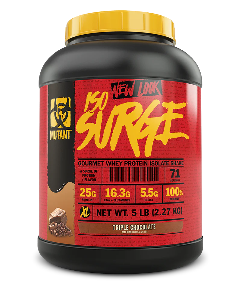 Mutant, ISO Surge, Whey Protein Isolate, 727 g (1.6 lbs) - 2.27 kg (5 lbs) - Ultimate Sup Singapore