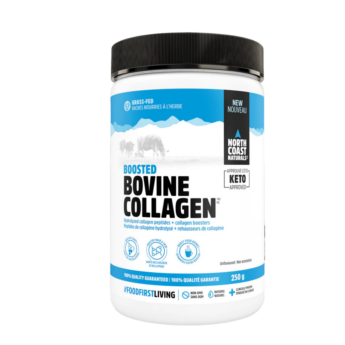 North Coast Naturals, Boosted Bovine Collagen, 250-500g - Ultimate Sup Singapore